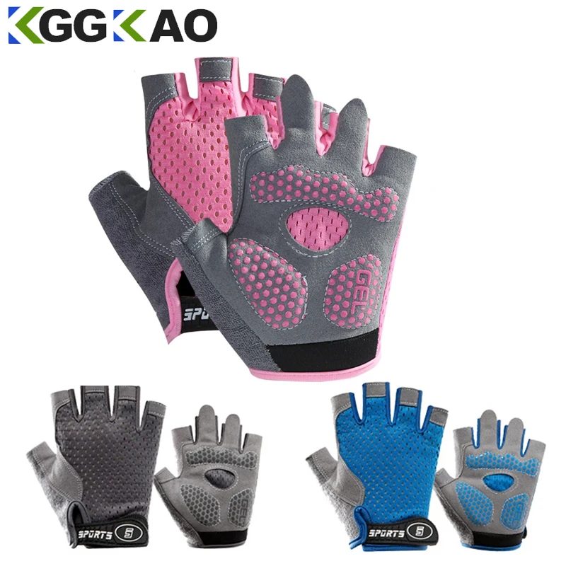 1Pair Kids Half Finger Gloves